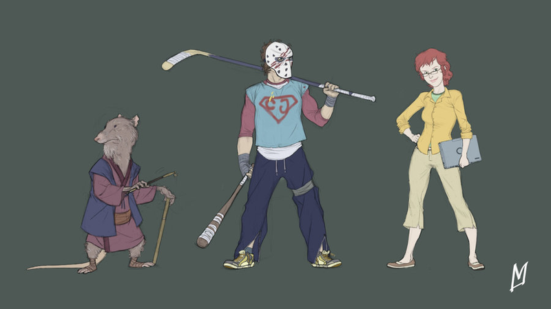 Illustration for article titled Michael Bay, take a cue from these Ninja Turtle designs